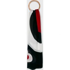 Tommy Hilfiger - Chusta. Szare szaliki i chusty damskie Tommy Hilfiger, z bawełny. Za 229.90 zł.
