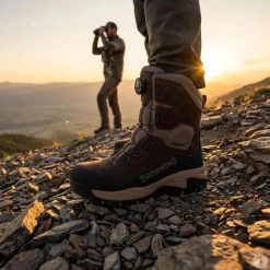 Buty myśliwskie Browning Hunstman II. Brązowe trekkingi męskie Browning, outdoorowe, primaloft. Za 791.00 zł.