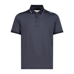 Polo CMP. Czarne koszulki polo męskie CMP, m, bez wzorów, bez ramiączek. Za 282.50 zł.