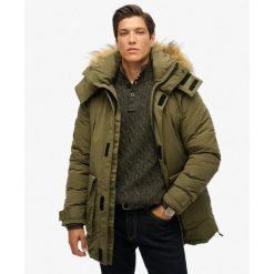 Parka XPD Everest. Zielone bluzki z długim rękawem męskie Superdry., m, bez wzorów, eleganckie, bez kaptura. Za 726.50 zł.