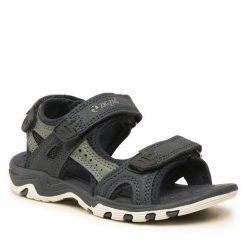 Sandały ZigZag. Niebieskie sandały chłopięce Zigzag, bez zapięcia. Za 159.99 zł.