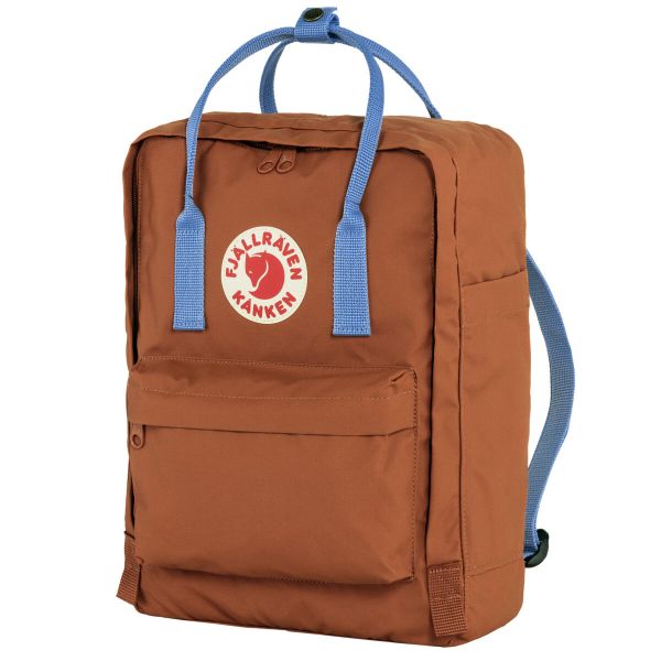 Plecak uniwersalny dla dzieci Fjallraven Kanken Terracotta Brown. Brązowe torby i plecaki dziecięce Fjällräven. W wyprzedaży za 385.10 zł.
