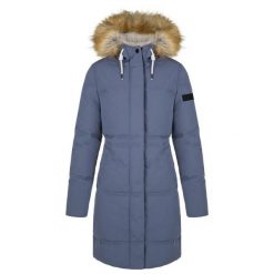 Damska kurtka zimowa LOAP Narnia, szara, S. Szare kurtki damskie ZONE PERFECT, na zimę, s, bez wzorów, bez kaptura. Za 456.99 zł.