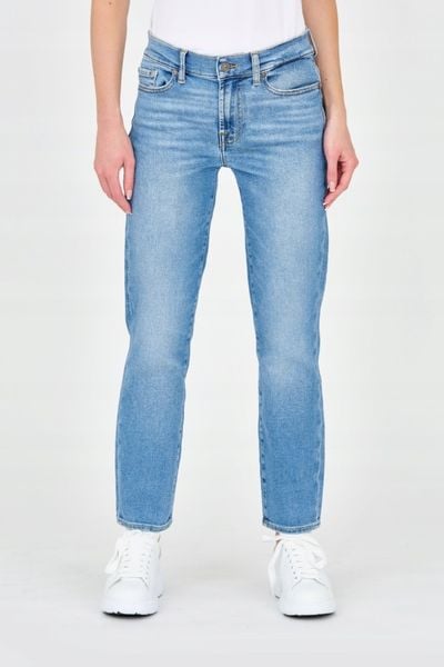 7 FOR ALL MANKIND Niebieskie damskie jeansy Roxanne, Rozmiar 29. Niebieskie jeansy damskie 7 for all mankind. W wyprzedaży za 469.99 zł.
