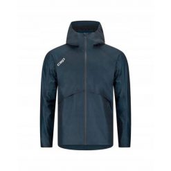 Męska kurtka sportowa do biegania przeciwdeszczowa Pro Run 3L CEP. Niebieskie kurtki męskie CEP, l, bez wzorów, z poliesteru, do biegania. Za 1,499.00 zł.