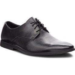 Półbuty CLARKS - Bampton Cap 261354027 Black Leather. Eleganckie półbuty marki Clarks. W wyprzedaży za 219.00 zł.