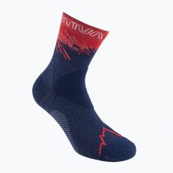 Skarpety La Sportiva Ultra Running. Niebieskie skarpety damskie La Sportiva, bez wzorów. Za 99.99 zł.