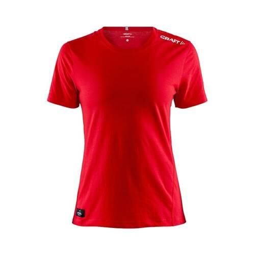 Koszulka sportowa damska Craft Community Mix. Czerwone koszulki sportowe damskie Craft, l, bez wzorów, z poliesteru, bez kołnierzyka, bez ramiączek. Za 149.00 zł.