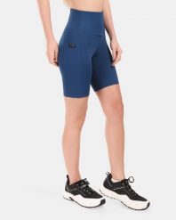 Damskie krótkie legginsy Kilpi ARTEMI-W. Niebieskie legginsy damskie Kilpi, s, bez wzorów, z materiału, krótkie, do biegania. Za 179.35 zł.