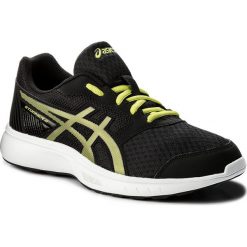 Buty ASICS - Stormer 2 T843N Black/Neon Lime/White 9089. Czarne buty sportowe męskie Asics, z materiału. W wyprzedaży za 159.00 zł.