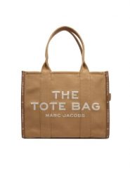 Marc Jacobs Torebka The Jacquard Large Tote Bag M0017048 Brązowy. Brązowe torebki do ręki damskie Marc Jacobs, bez wzorów, z materiału, bez dodatków. Za 1,499.00 zł.