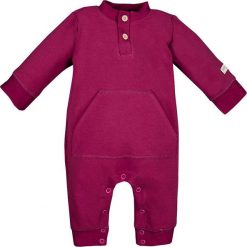 Ewa Klucze PAJAC niemowlęcy wyprawka DRESOWY SIMPLY COMFY BORDOWY Ewa Klucze 86. Czerwone śpioszki niemowlęce Ewa Klucze, z dresówki, bez ramiączek. Za 71.99 zł.