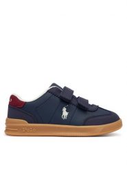Polo Ralph Lauren Sneakersy RL04997411 Granatowy. Niebieskie buty sportowe chłopięce Polo Ralph Lauren, bez wzorów, ze skóry, bez zapięcia. Za 429.99 zł.
