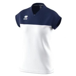 Koszulka damska Errea Bessy. Białe koszulki sportowe damskie ERREA, bez wzorów, sportowe, bez kołnierzyka. Za 184.50 zł.