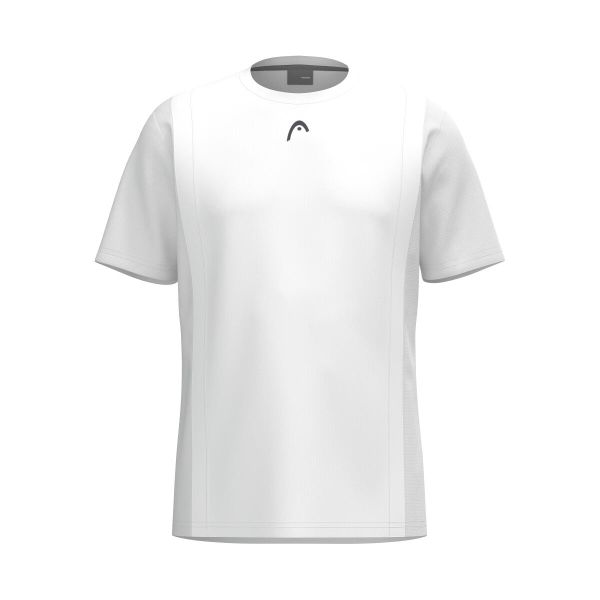 Koszulka Head Club 25 Tech. Białe koszulki sportowe męskie Head, m, bez wzorów, z poliesteru, bez kołnierzyka, bez ramiączek, tenisowe. Za 153.00 zł.