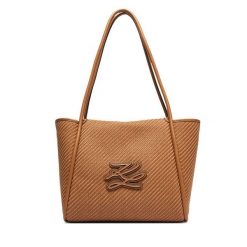 Torebka KARL LAGERFELD. Brązowe torebki do ręki damskie KARL LAGERFELD, bez wzorów, klasyczne, bez dodatków. Za 1,299.00 zł.