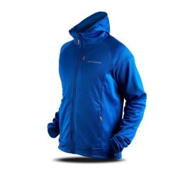 Bluza Trimm BART. Niebieskie bluzy męskie TRIMM, na zimę, m, bez wzorów, z kapturem. W wyprzedaży za 168.00 zł.