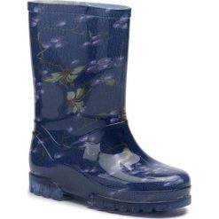 Kalosze DEMAR TWISTER PRINT HI0037. Niebieskie kalosze dziewczęce Demar, bez wzorów. Za 59.99 zł.