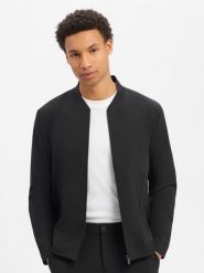 S.Oliver BLACK LABEL marynarka z zestawu modułowego Mężczyźni Comfort Fit Sztuczne włókno czarny, 50. Czarne marynarki męskie s.Oliver BLACK LABEL, bez wzorów, z włókna. Za 499.95 zł.