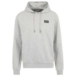 Męska Bluza Z Kapturem Belfort. Szare bluzy męskie Fila, l, bez wzorów, z bawełny, z kapturem. Za 239.99 zł.