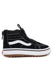 Vans Sneakersy MTE SK8-Hi Zip VN000D0MBZW1 Czarny. Czarne buty sportowe chłopięce Vans, bez wzorów, ze skóry, bez zapięcia. Za 239.99 zł.