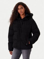 KARL LAGERFELD Kurtka zimowa A4W15042 Czarny Regular Fit. Czarne kurtki damskie KARL LAGERFELD, na zimę, l, bez wzorów, z syntetyku, bez kaptura. Za 1,399.00 zł.