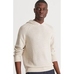 Sweter z kapturem - Beżowy. Swetry przez głowę męskie marki Reserved. Za 139.99 zł.