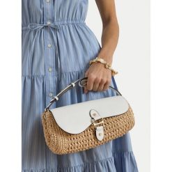 Torebka LAUREN RALPH LAUREN. Brązowe torebki do ręki damskie Lauren Ralph Lauren, bez wzorów, bez dodatków. Za 1,327.99 zł.