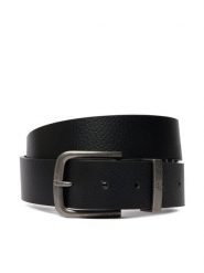 Calvin Klein Pasek Męski LV04D7130G Czarny. Czarne paski damskie Calvin Klein, bez wzorów, ze skóry. Za 249.99 zł.