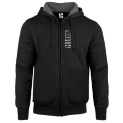 Bluza dresowa z kapturem. Czarne bluzy sportowe męskie GUGGEN MOUNTAIN, m, bez wzorów, z dresówki, z kapturem, wspinaczkowe. W wyprzedaży za 149.00 zł.