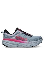 Hoka Buty do biegania Bondi 7 1110519 Niebieski. Niebieskie obuwie sportowe damskie HOKA, bez wzorów, z materiału, do biegania. Za 719.99 zł.