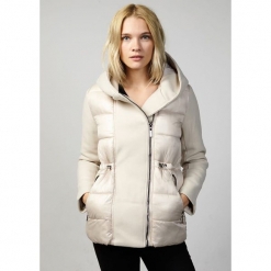 Kurtka zimowa w kolorze beżowym. Brązowe kurtki damskie Winter Spirit, na zimę. W wyprzedaży za 224.95 zł.