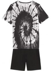 T-shirt + bermudy z dżerseju z czystej bawełny organicznej (komplet 2-cz.). Czarne t-shirty dla chłopców bonprix, bez wzorów, z bawełny, bez ramiączek. Za 84.99 zł.