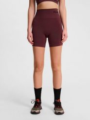 Szorty damskie Hummel TIF. Brązowe szorty sportowe damskie Hummel, l, bez wzorów, z materiału, klasyczne, na fitness i siłownię. Za 120.50 zł.