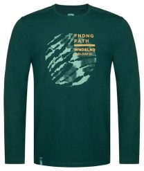 T-shirt męski Loap Aldar Green. Zielone t-shirty męskie Scarpa, na zimę, m, bez wzorów, z bawełny, eleganckie, bez kołnierzyka. Za 91.00 zł.
