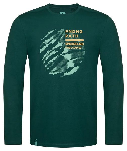 T-shirt męski Loap Aldar Green. Zielone t-shirty męskie Scarpa, na zimę, m, bez wzorów, z bawełny, klasyczne, bez kołnierzyka. Za 91.00 zł.