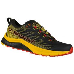Buty sportowe La Sportiva Jackal II Trail Czarny. Czarne buty sportowe męskie La Sportiva, z materiału, bez zapięcia, trekkingowe. Za 736.65 zł.