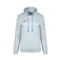 Bluza Arasil: wygoda i swobodny styl z regulowanym kapturem i kieszenią kangurko. Niebieskie bluzy damskie IZAS, m, bez wzorów. Za 313.00 zł.
