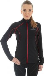 Brubeck Bluza damska LS11050 czarna r. S. Czarne bluzy damskie Brubeck, s, bez wzorów, bez kaptura. Za 279.00 zł.