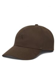 Calvin Klein Czapka z daszkiem Monogram Embroidery Baseball Cap LV04G5002G Brązowy. Brązowe rękawiczki męskie Calvin Klein, bez wzorów, z bawełny. Za 169.99 zł.