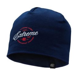 Czapka zimowa męska beanie EXTREME HOBBY CLUSTER. Niebieskie czapki i kapelusze męskie EXTREME HOBBY, na zimę, bez wzorów, z bawełny. Za 69.00 zł.