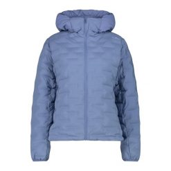 Damska kurtka z kapturem CMP. Fioletowe kurtki sportowe damskie CMP, bez wzorów, z puchu, z kapturem, narciarskie. Za 649.00 zł.