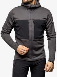 Bluza polarowa męska Berghaus MTN Guide MW Hoody. Szare bluzy męskie Berghaus, m, bez wzorów, z elastanu, bez kaptura. Za 445.49 zł.