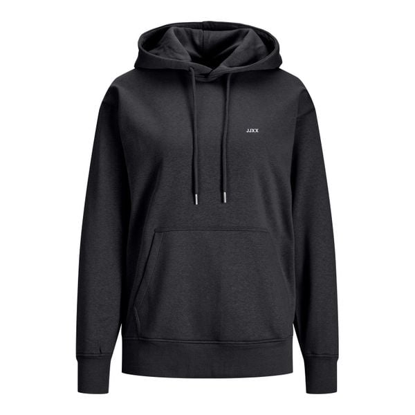 Damska bluza z kapturem JJXX Abbie Rel Every Brush. Czarne bluzy damskie JJXX, na zimę, bez wzorów, bez kołnierzyka, bez ramiączek, z kapturem. W wyprzedaży za 119.75 zł.