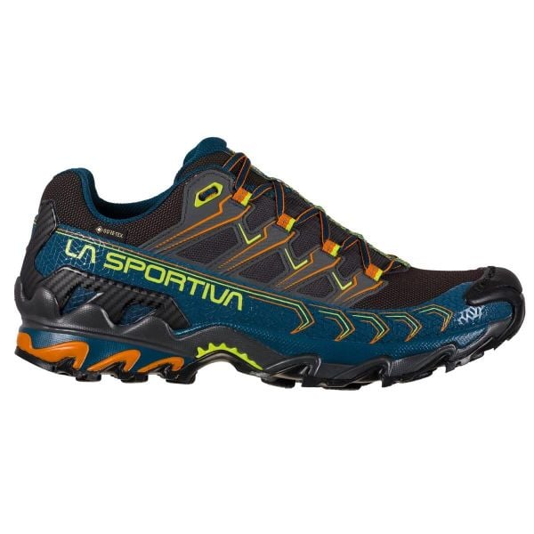 Buty turystyczne męskie La Sportiva Ultra Raptor II GTX. Brązowe buty sportowe męskie La Sportiva, bez zapięcia. Za 795.99 zł.