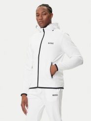 BOSS Bluza Sicon 50542948 Biały Regular Fit. Białe bluzy męskie Boss, m, bez wzorów, z syntetyku, bez kaptura. Za 809.99 zł.