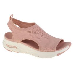Sandały damskie, Skechers Arch Fit–City Catch. Brązowe obuwie sportowe damskie Skechers, trekkingowe. Za 396.40 zł.