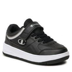 Sneakersy Champion. Czarne trampki i tenisówki chłopięce Champion, bez wzorów, bez zapięcia. Za 127.99 zł.