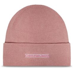 Czapka Calvin Klein. Czerwone czapki i kapelusze damskie Calvin Klein, na zimę, bez wzorów. Za 179.99 zł.
