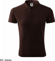MALFINI Pique Polo 203 - ADLER - Koszulka polo męska, 200 g/m - kawowy XL. Koszulki polo męskie Malfini, m, bez wzorów, bez ramiączek. Za 37.72 zł.